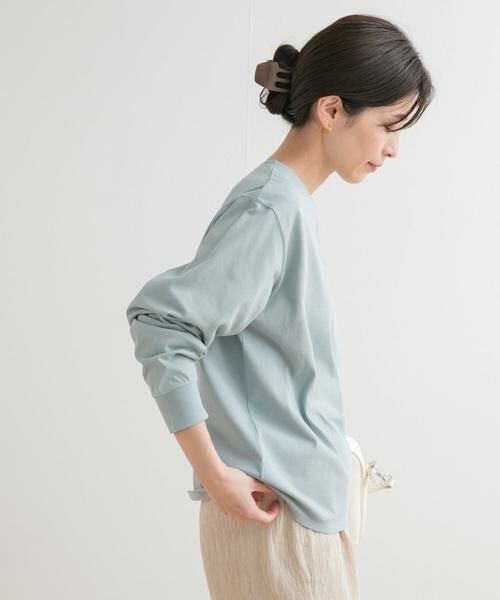 URBAN RESEARCH DOORS / アーバンリサーチ ドアーズ Tシャツ | ロゴ刺繍プルオーバー | 詳細4