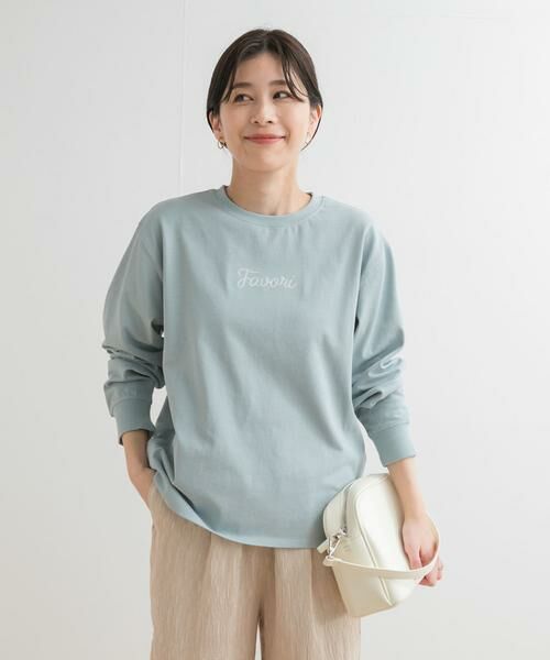 URBAN RESEARCH DOORS / アーバンリサーチ ドアーズ Tシャツ | ロゴ刺繍プルオーバー | 詳細6