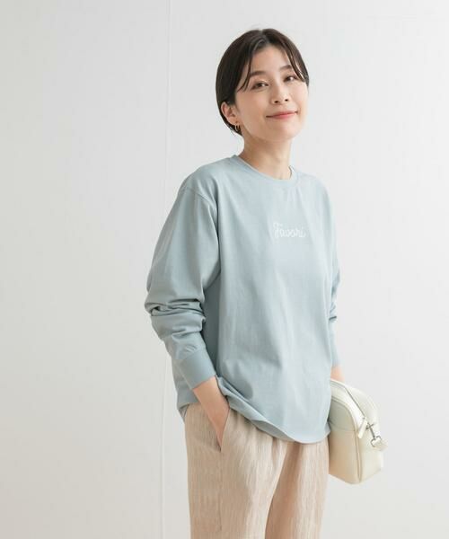 URBAN RESEARCH DOORS / アーバンリサーチ ドアーズ Tシャツ | ロゴ刺繍プルオーバー | 詳細8