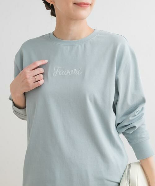 URBAN RESEARCH DOORS / アーバンリサーチ ドアーズ Tシャツ | ロゴ刺繍プルオーバー | 詳細9