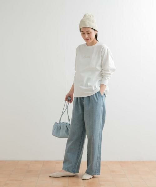 URBAN RESEARCH DOORS / アーバンリサーチ ドアーズ Tシャツ | ロゴ刺繍プルオーバー | 詳細29