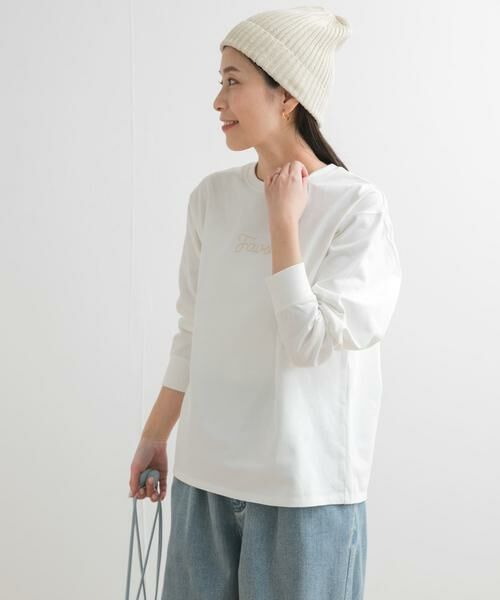 URBAN RESEARCH DOORS / アーバンリサーチ ドアーズ Tシャツ | ロゴ刺繍プルオーバー | 詳細19