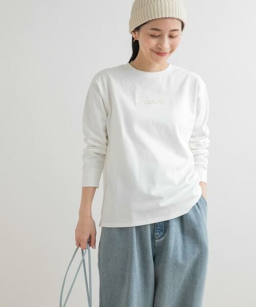 URBAN RESEARCH DOORS / アーバンリサーチ ドアーズ Tシャツ | ロゴ刺繍プルオーバー | 詳細23