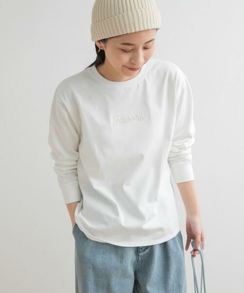 URBAN RESEARCH DOORS / アーバンリサーチ ドアーズ Tシャツ | ロゴ刺繍プルオーバー | 詳細25