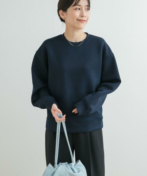 URBAN RESEARCH DOORS / アーバンリサーチ ドアーズ その他トップス | ダンボール布帛切替プルオーバー | 詳細13