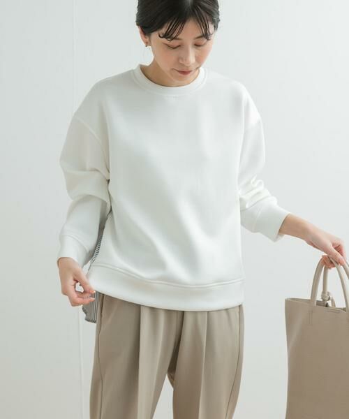 URBAN RESEARCH DOORS / アーバンリサーチ ドアーズ その他トップス | ダンボール布帛切替プルオーバー | 詳細21