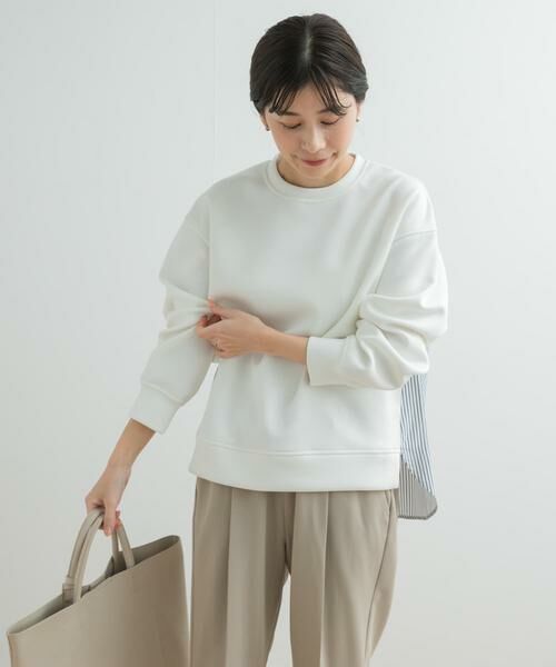 URBAN RESEARCH DOORS / アーバンリサーチ ドアーズ その他トップス | ダンボール布帛切替プルオーバー | 詳細25