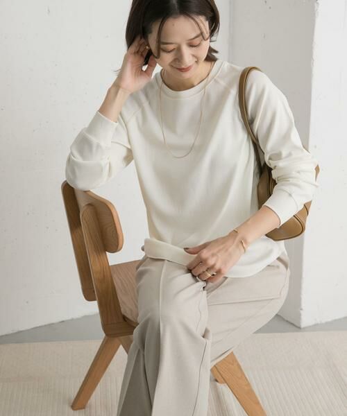 URBAN RESEARCH DOORS / アーバンリサーチ ドアーズ Tシャツ | ソフトフライスプルオーバー | 詳細1