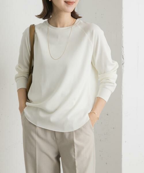 URBAN RESEARCH DOORS / アーバンリサーチ ドアーズ Tシャツ | ソフトフライスプルオーバー | 詳細11