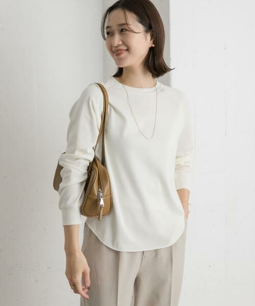 URBAN RESEARCH DOORS / アーバンリサーチ ドアーズ Tシャツ | ソフトフライスプルオーバー | 詳細4