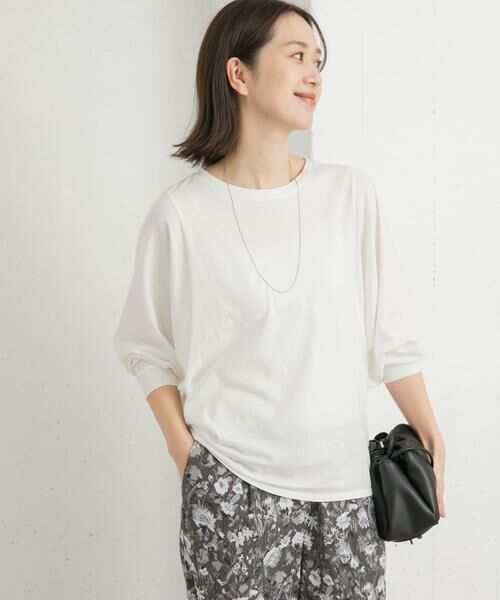 URBAN RESEARCH DOORS / アーバンリサーチ ドアーズ Tシャツ | ドルマンルーズロングTシャツ | 詳細4