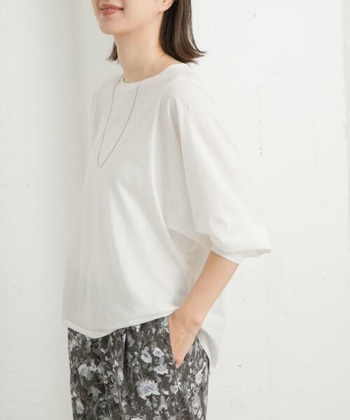 URBAN RESEARCH DOORS / アーバンリサーチ ドアーズ Tシャツ | ドルマンルーズロングTシャツ | 詳細5