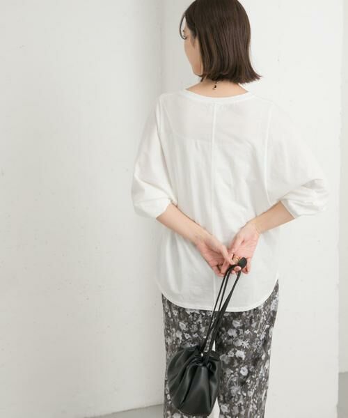 URBAN RESEARCH DOORS / アーバンリサーチ ドアーズ Tシャツ | ドルマンルーズロングTシャツ | 詳細7