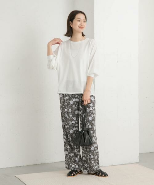 URBAN RESEARCH DOORS / アーバンリサーチ ドアーズ Tシャツ | ドルマンルーズロングTシャツ | 詳細8