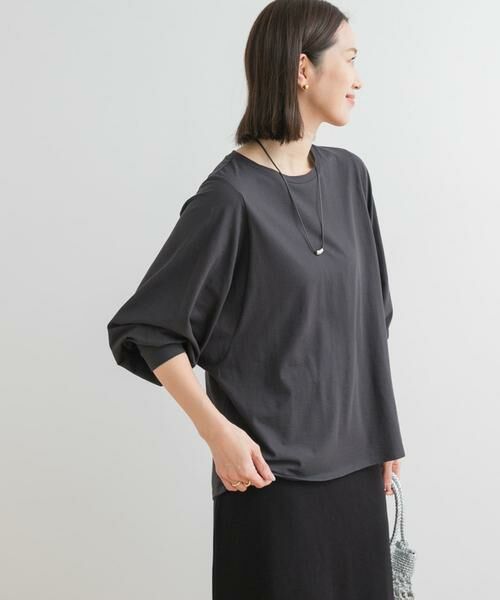 URBAN RESEARCH DOORS / アーバンリサーチ ドアーズ Tシャツ | ドルマンルーズロングTシャツ | 詳細12