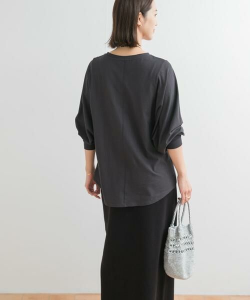 URBAN RESEARCH DOORS / アーバンリサーチ ドアーズ Tシャツ | ドルマンルーズロングTシャツ | 詳細23