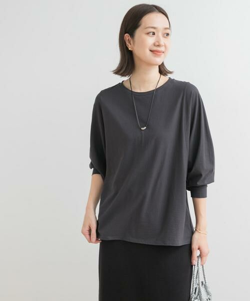 URBAN RESEARCH DOORS / アーバンリサーチ ドアーズ Tシャツ | ドルマンルーズロングTシャツ | 詳細13