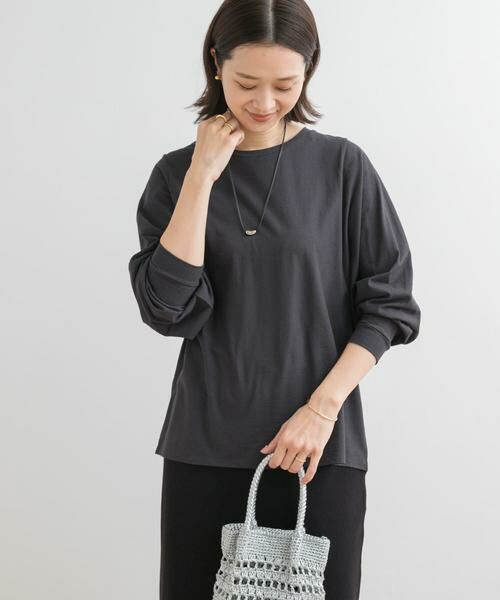 URBAN RESEARCH DOORS / アーバンリサーチ ドアーズ Tシャツ | ドルマンルーズロングTシャツ | 詳細15