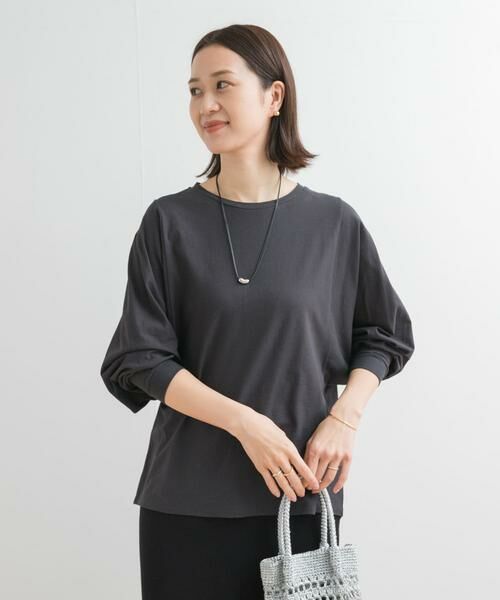 URBAN RESEARCH DOORS / アーバンリサーチ ドアーズ Tシャツ | ドルマンルーズロングTシャツ | 詳細16