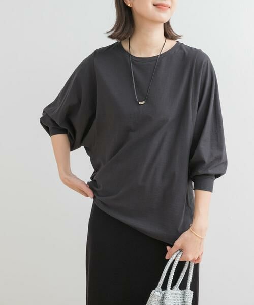 URBAN RESEARCH DOORS / アーバンリサーチ ドアーズ Tシャツ | ドルマンルーズロングTシャツ | 詳細20