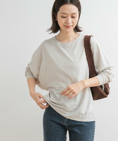 URBAN RESEARCH DOORS / アーバンリサーチ ドアーズ Tシャツ | ドルマンルーズロングTシャツ | 詳細27