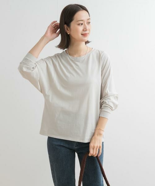 URBAN RESEARCH DOORS / アーバンリサーチ ドアーズ Tシャツ | ドルマンルーズロングTシャツ | 詳細28