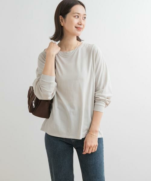 URBAN RESEARCH DOORS / アーバンリサーチ ドアーズ Tシャツ | ドルマンルーズロングTシャツ | 詳細30