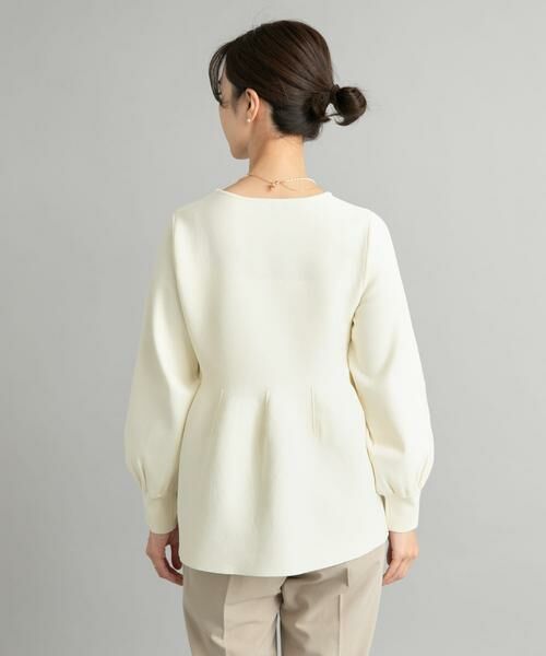 URBAN RESEARCH DOORS / アーバンリサーチ ドアーズ ニット・セーター | ペプラムニット | 詳細12