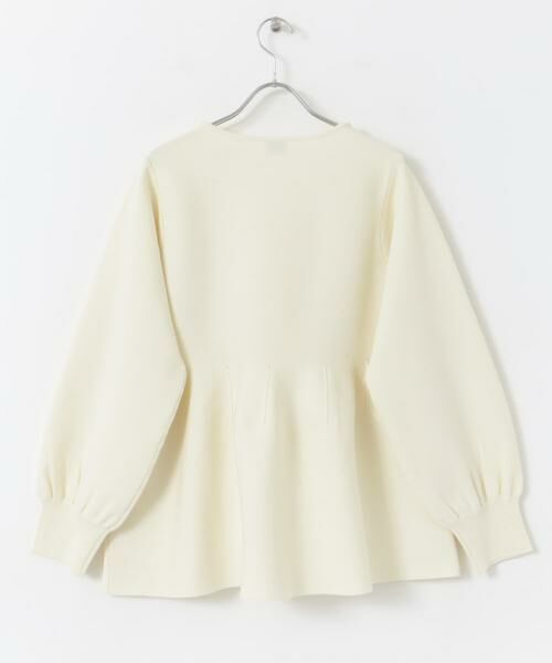 URBAN RESEARCH DOORS / アーバンリサーチ ドアーズ ニット・セーター | ペプラムニット | 詳細16