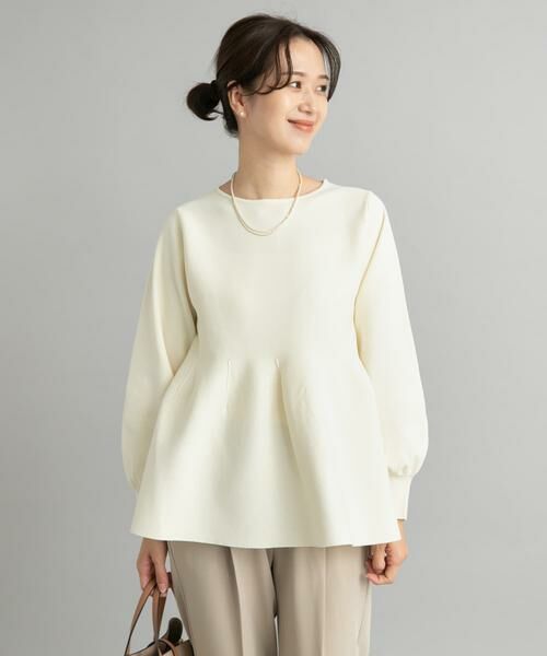 URBAN RESEARCH DOORS / アーバンリサーチ ドアーズ ニット・セーター | ペプラムニット | 詳細2