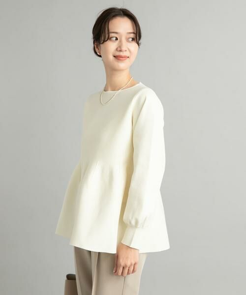 URBAN RESEARCH DOORS / アーバンリサーチ ドアーズ ニット・セーター | ペプラムニット | 詳細3