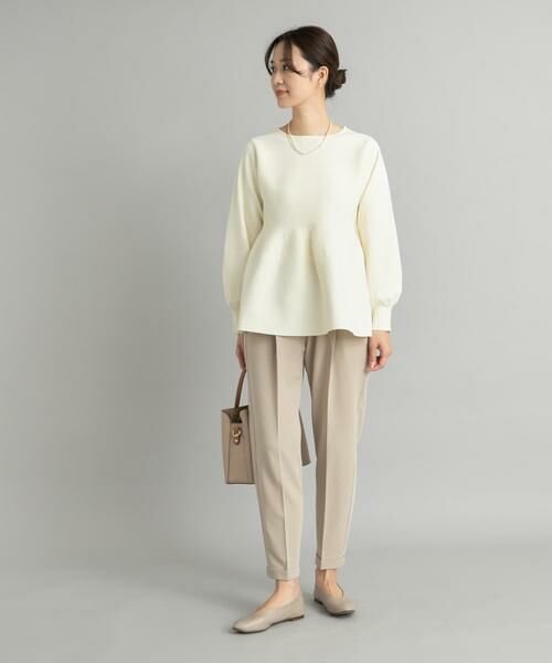 URBAN RESEARCH DOORS / アーバンリサーチ ドアーズ ニット・セーター | ペプラムニット | 詳細8