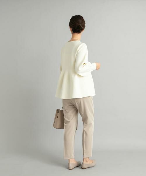 URBAN RESEARCH DOORS / アーバンリサーチ ドアーズ ニット・セーター | ペプラムニット | 詳細9