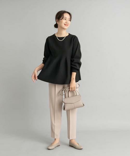 URBAN RESEARCH DOORS / アーバンリサーチ ドアーズ ニット・セーター | ペプラムニット | 詳細28