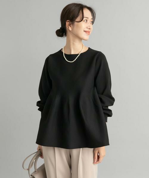 URBAN RESEARCH DOORS / アーバンリサーチ ドアーズ ニット・セーター | ペプラムニット | 詳細23