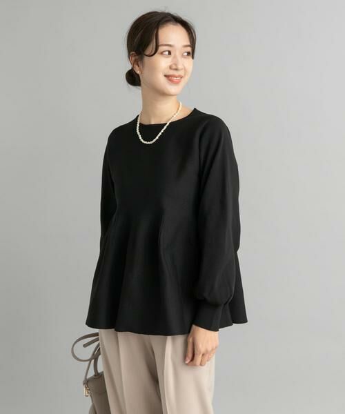 URBAN RESEARCH DOORS / アーバンリサーチ ドアーズ ニット・セーター | ペプラムニット | 詳細24