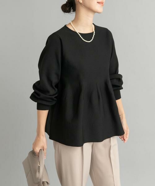 URBAN RESEARCH DOORS / アーバンリサーチ ドアーズ ニット・セーター | ペプラムニット | 詳細26