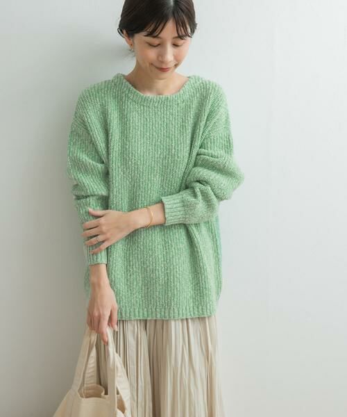 URBAN RESEARCH DOORS / アーバンリサーチ ドアーズ ニット・セーター | コットンスラブKNIT | 詳細1