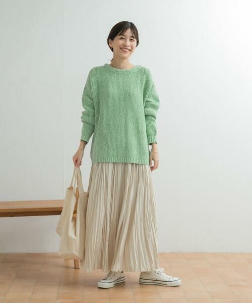 URBAN RESEARCH DOORS / アーバンリサーチ ドアーズ ニット・セーター | コットンスラブKNIT | 詳細8