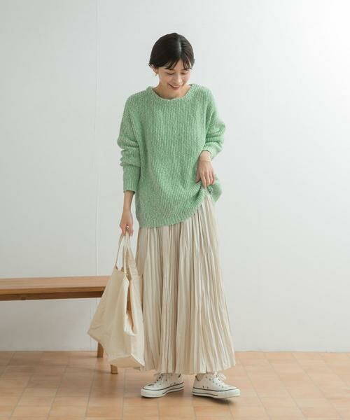 URBAN RESEARCH DOORS / アーバンリサーチ ドアーズ ニット・セーター | コットンスラブKNIT | 詳細9