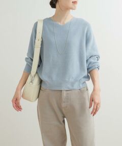 URBAN RESEARCH DOORS / アーバンリサーチ ドアーズ ニット・セーター | コットン畦Vネックニット