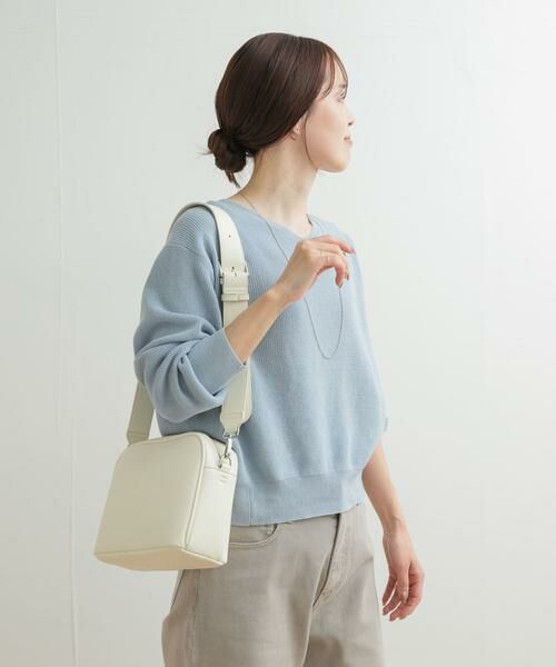 URBAN RESEARCH DOORS / アーバンリサーチ ドアーズ ニット・セーター | コットン畦Vネックニット | 詳細6