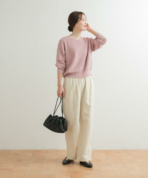 URBAN RESEARCH DOORS / アーバンリサーチ ドアーズ ニット・セーター | コットン畦Vネックニット | 詳細25