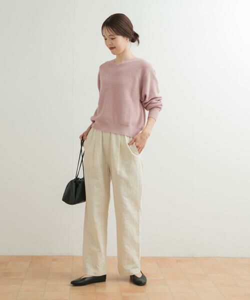 URBAN RESEARCH DOORS / アーバンリサーチ ドアーズ ニット・セーター | コットン畦Vネックニット | 詳細27