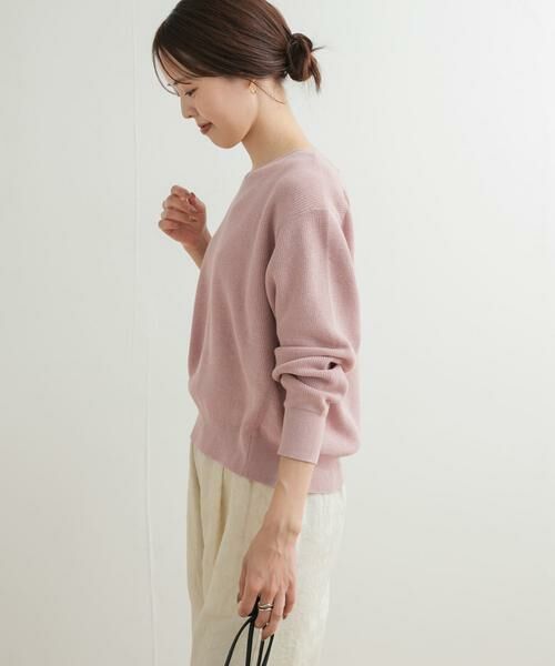 URBAN RESEARCH DOORS / アーバンリサーチ ドアーズ ニット・セーター | コットン畦Vネックニット | 詳細17