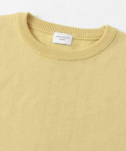 URBAN RESEARCH DOORS / アーバンリサーチ ドアーズ ニット・セーター | オーガニックコットンクルーネックプルオーバー | 詳細11