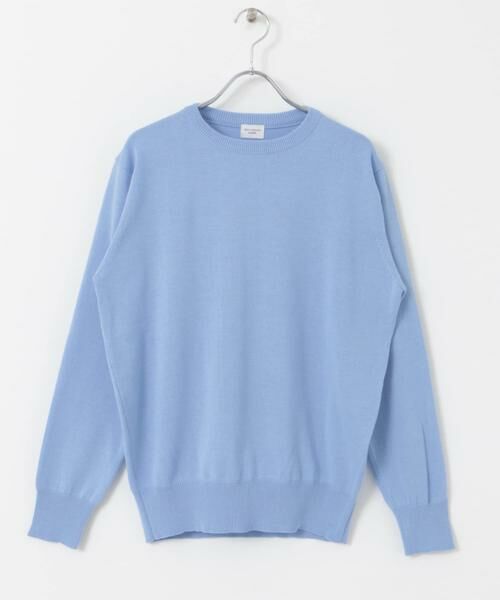 URBAN RESEARCH DOORS / アーバンリサーチ ドアーズ ニット・セーター | オーガニックコットンクルーネックプルオーバー | 詳細24