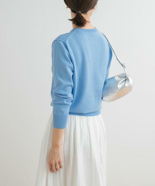 URBAN RESEARCH DOORS / アーバンリサーチ ドアーズ ニット・セーター | オーガニックコットンクルーネックプルオーバー | 詳細16