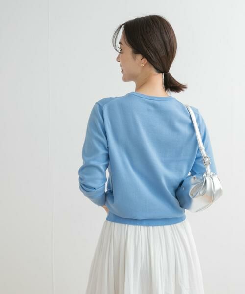 URBAN RESEARCH DOORS / アーバンリサーチ ドアーズ ニット・セーター | オーガニックコットンクルーネックプルオーバー | 詳細17