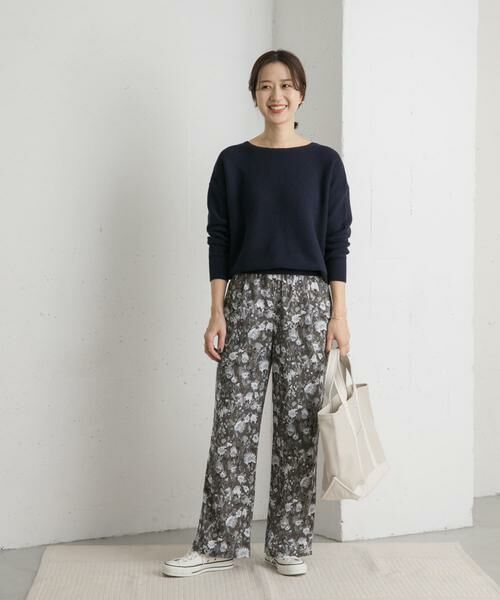 URBAN RESEARCH DOORS / アーバンリサーチ ドアーズ ニット・セーター | コットンボートネックガーターKNIT | 詳細26